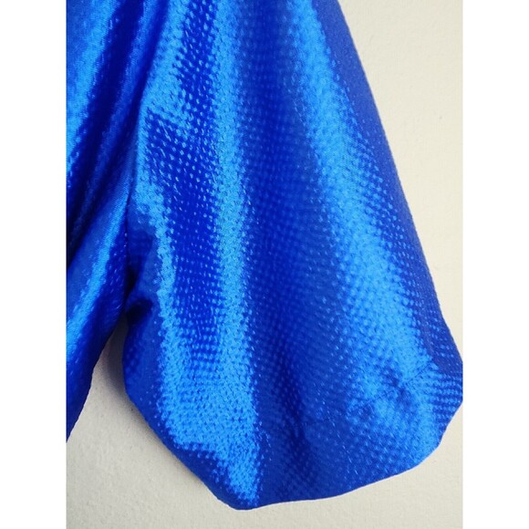 Vintage Women's Van Raalte 100% Polyester Blue Textured gorgeous robe‎ nightgown - Picture 3 of 8